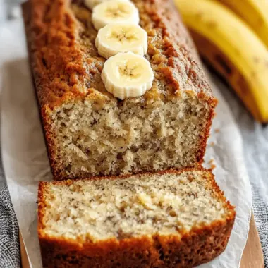 Moist Banana Bread