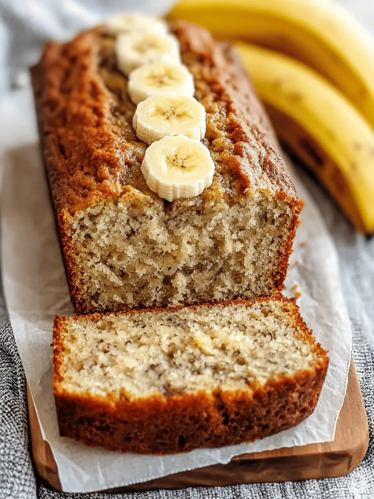 Moist Banana Bread