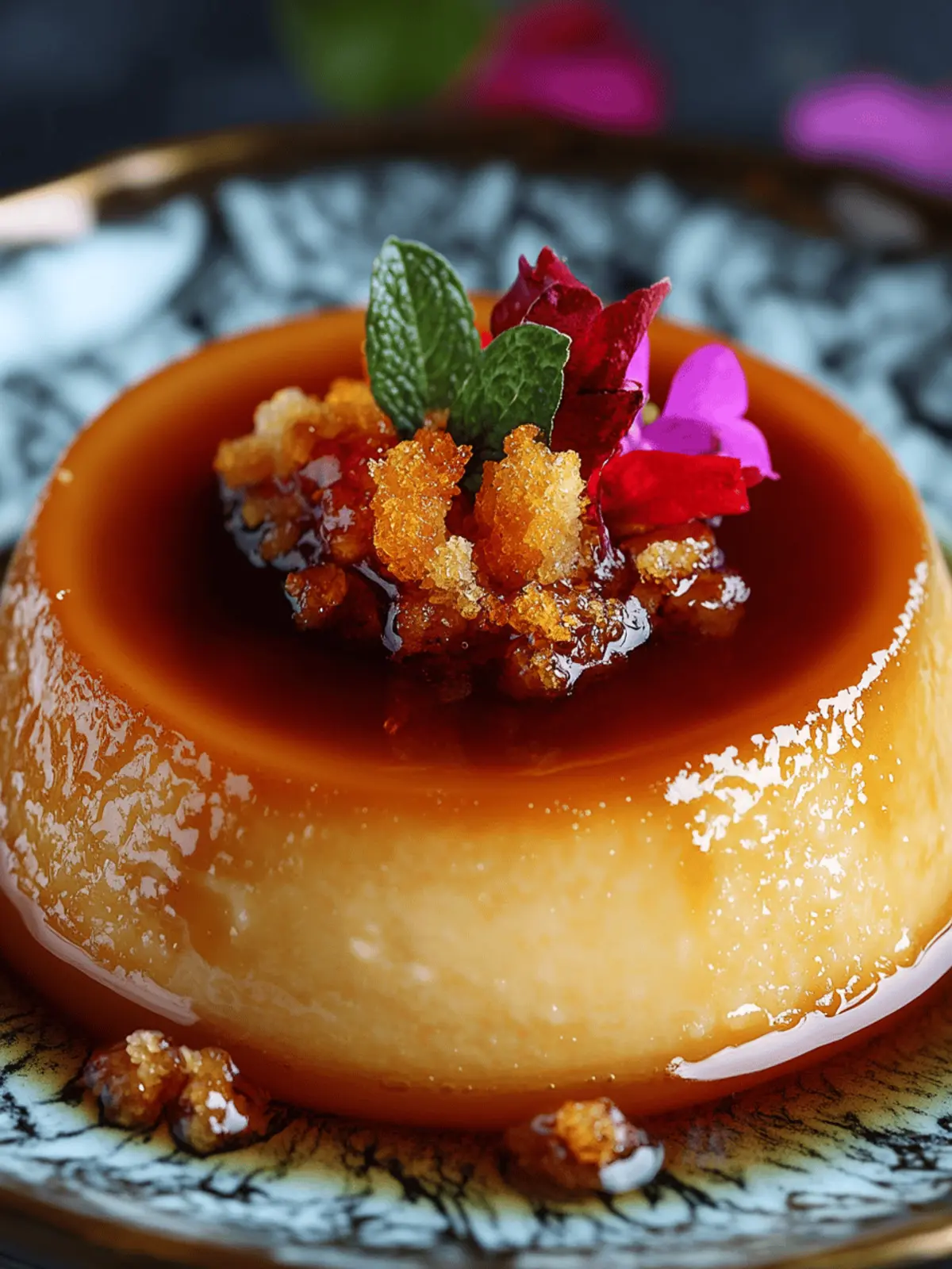 Mexican Independence Day Flan