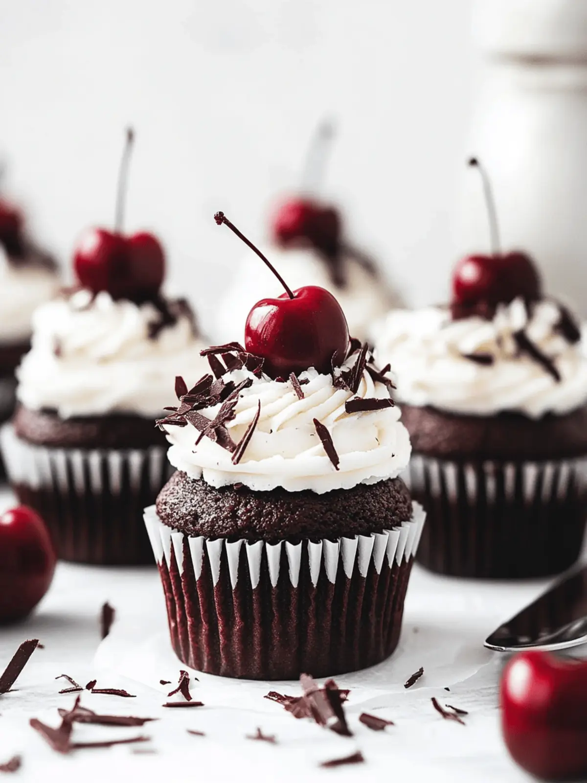 Black Forest Cupcakes