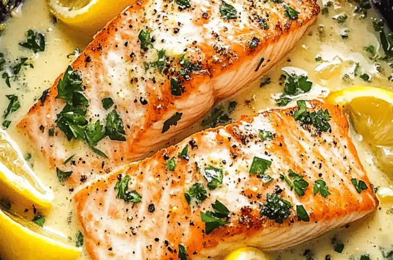 Salmon Piccata