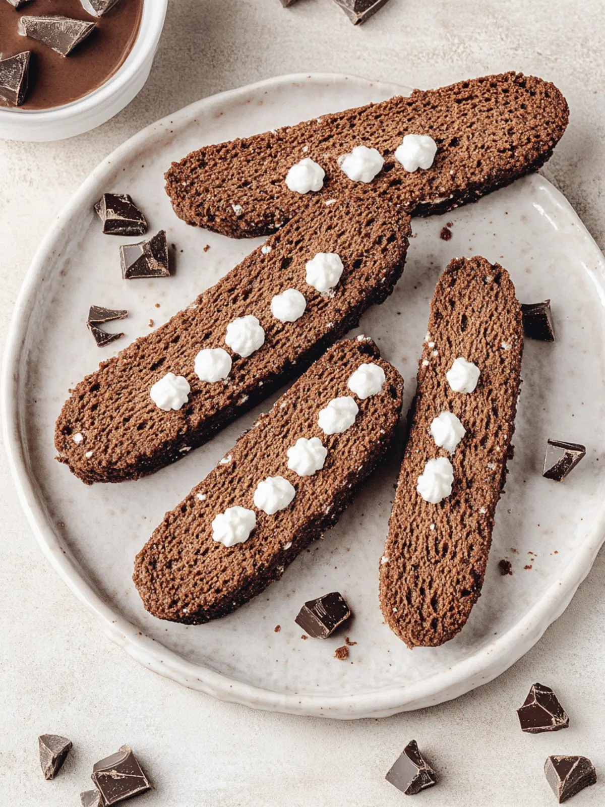 Hot Chocolate Biscotti