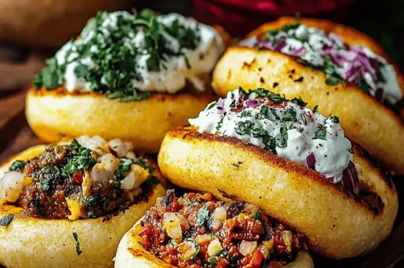 Tlacoyos Stuffed Masa Cakes