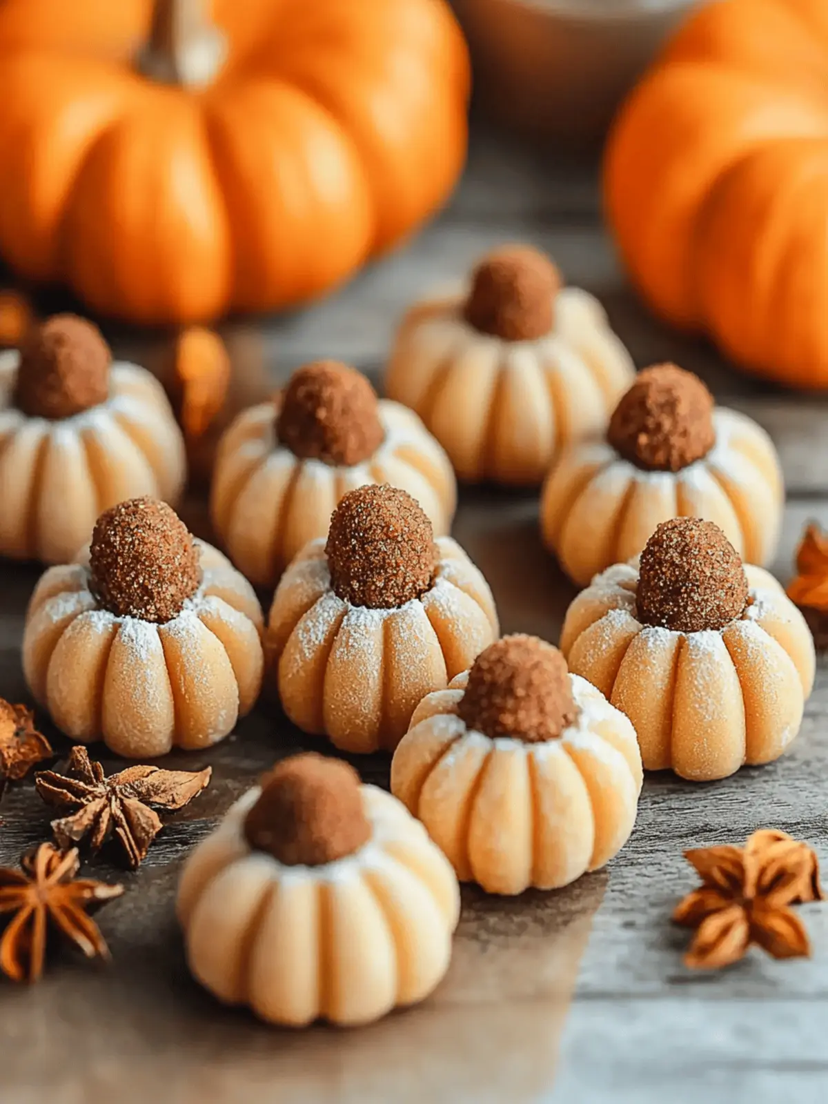 Pumpkin Cheesecake Truffles