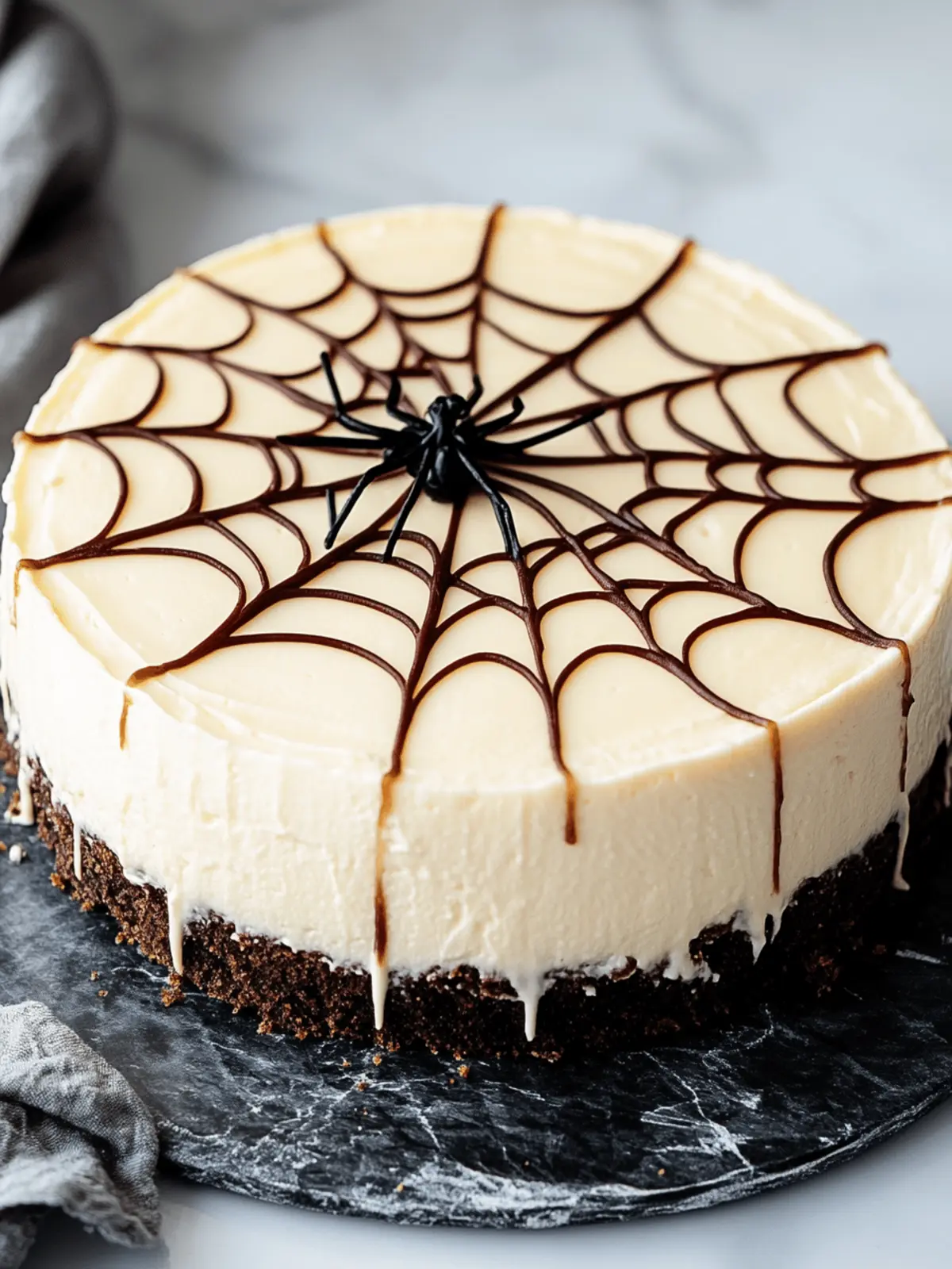 Spiderweb Cheesecake
