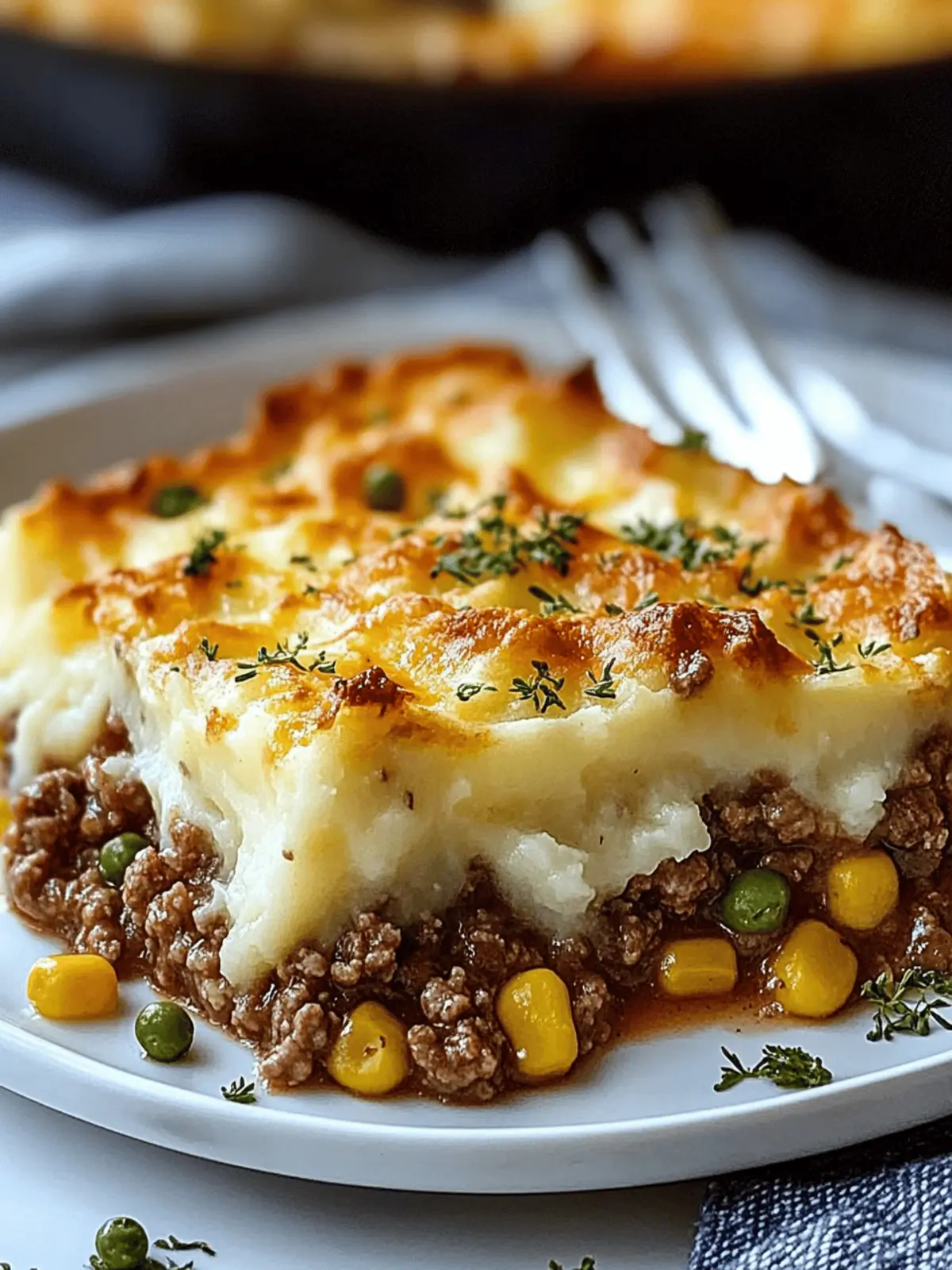 Shepherd’s Pie with Ground Beef