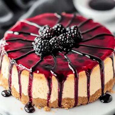 Bloody Berry Cheesecake