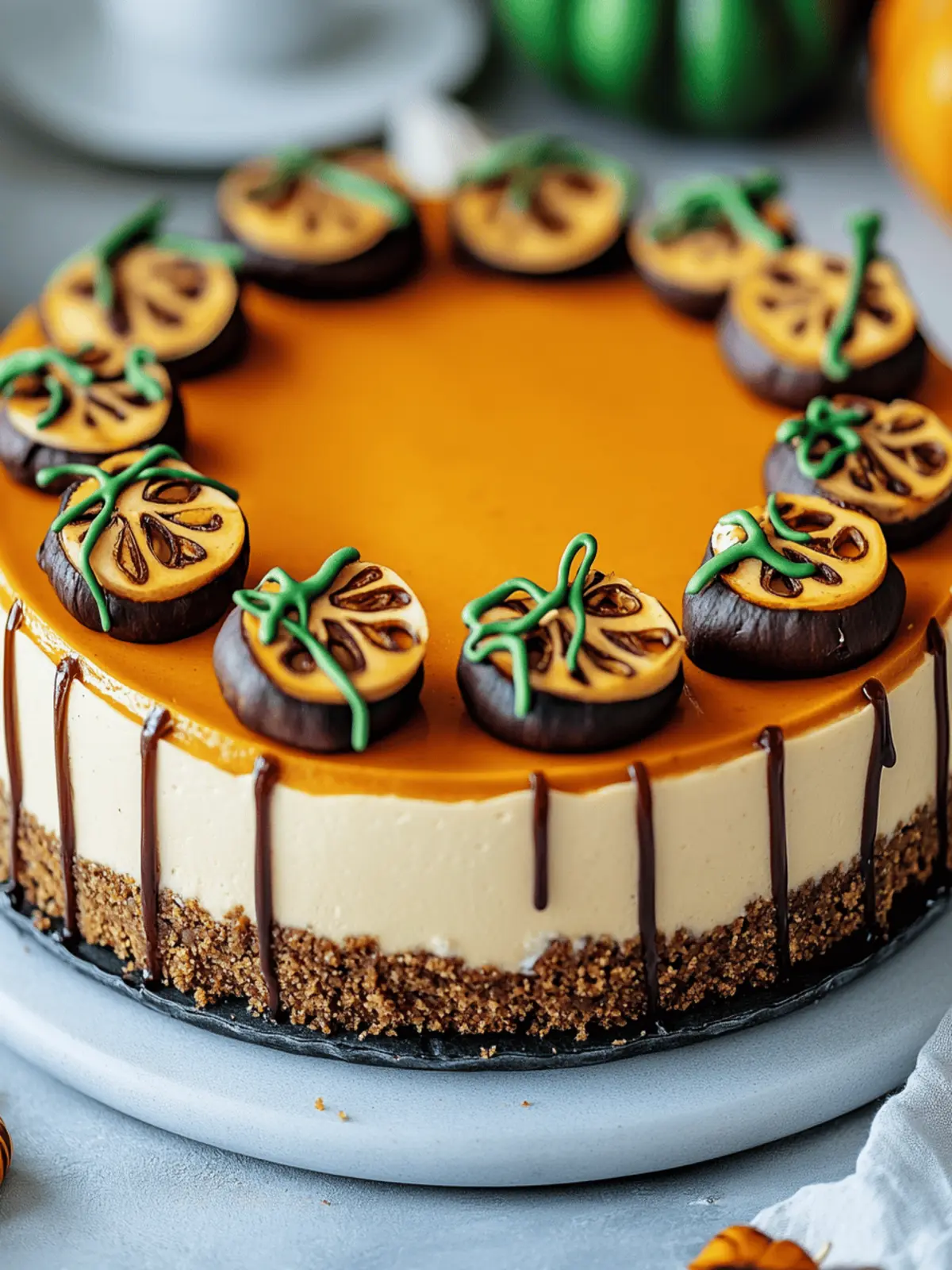 Pumpkin Patch Cheesecake