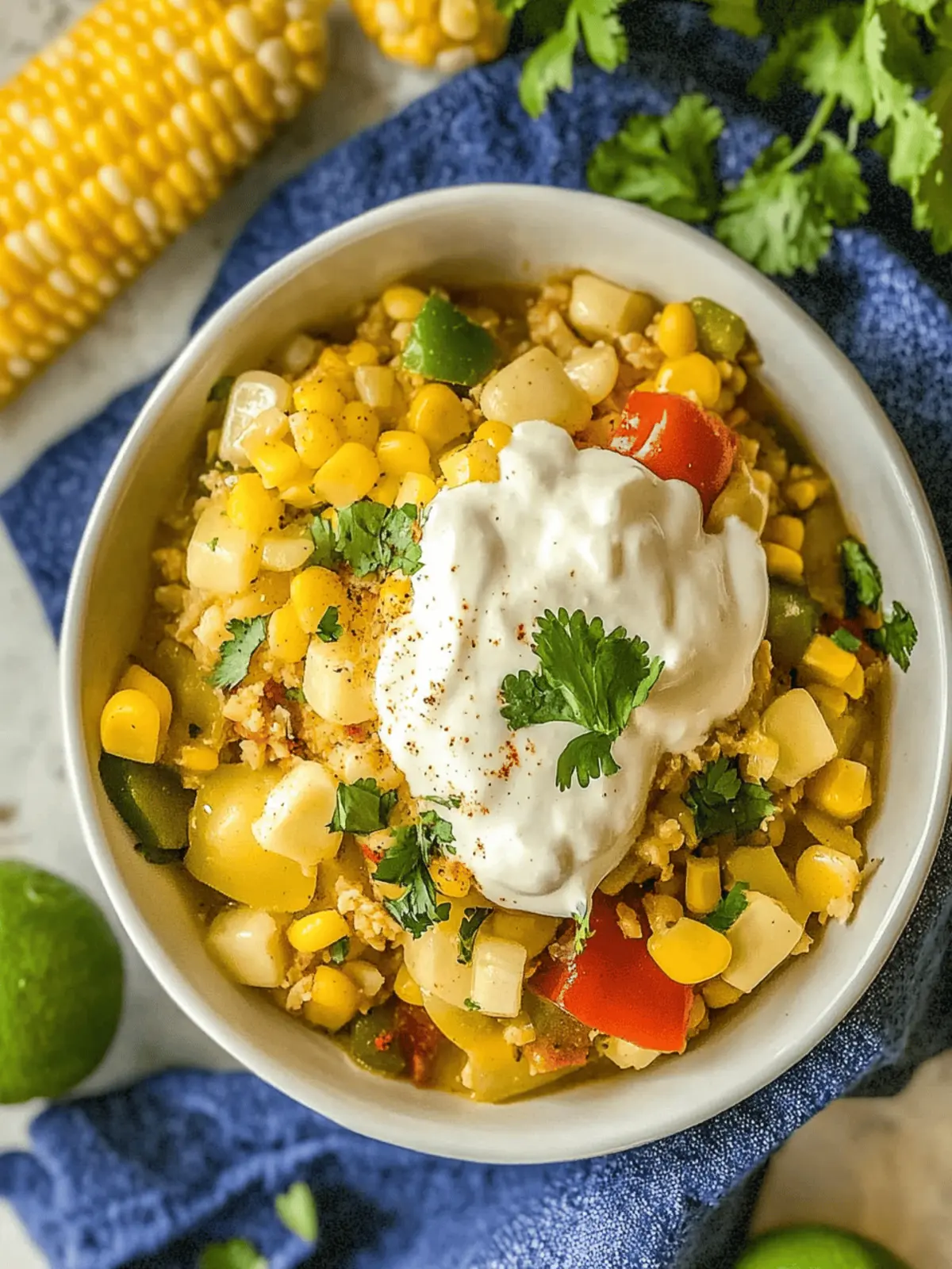 Mexican Street Corn Soup