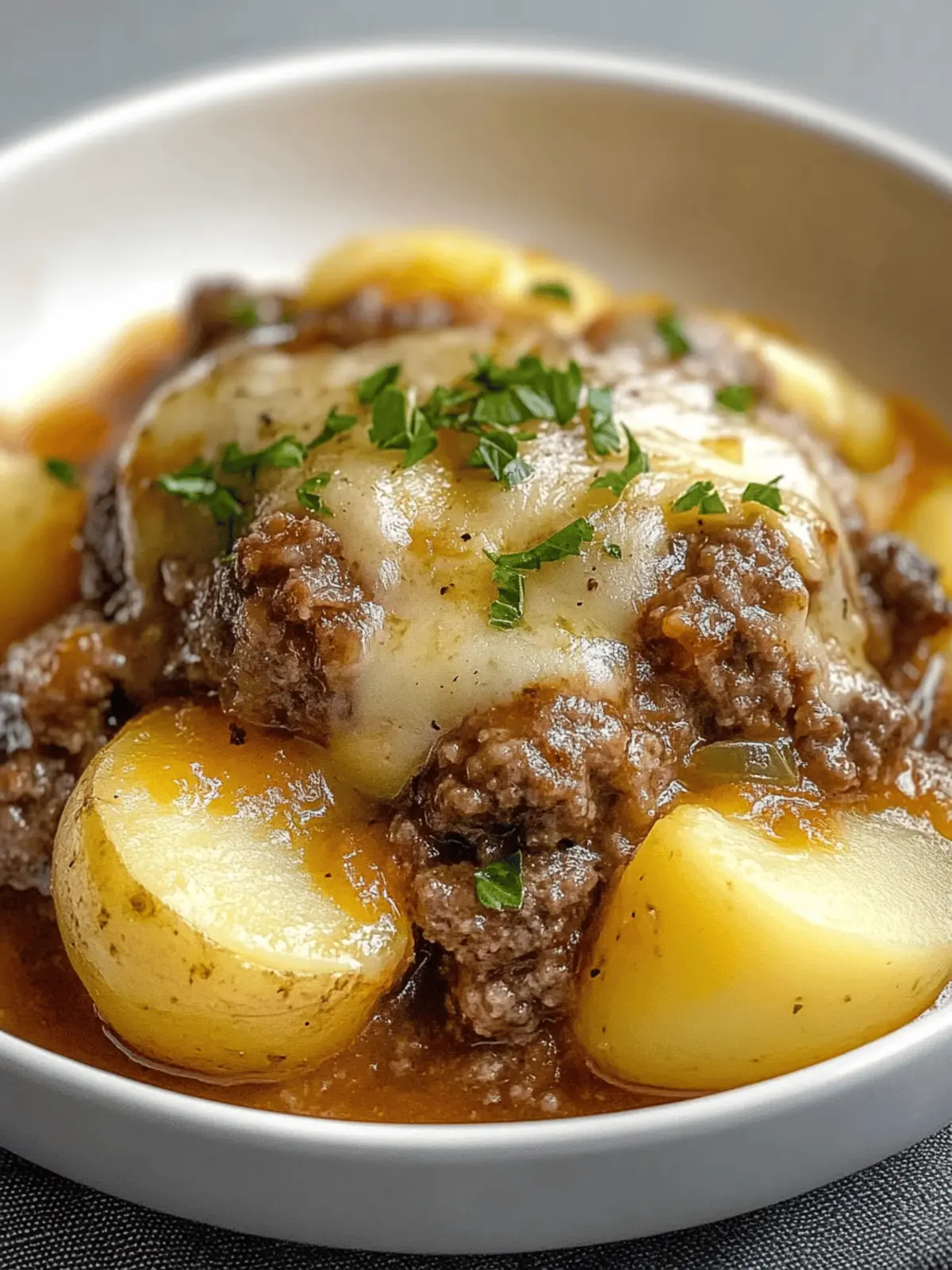 Crockpot Hamburger Potato