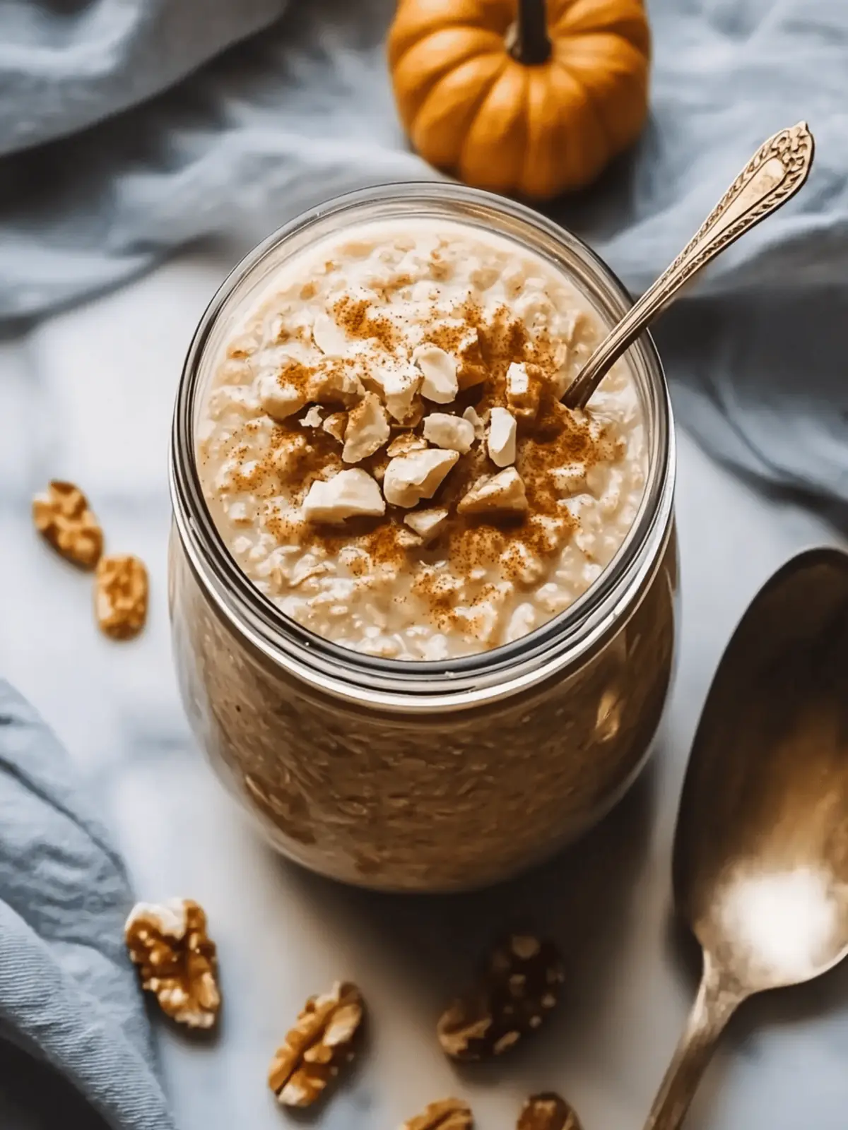 Pumpkin Spice Overnight Oats