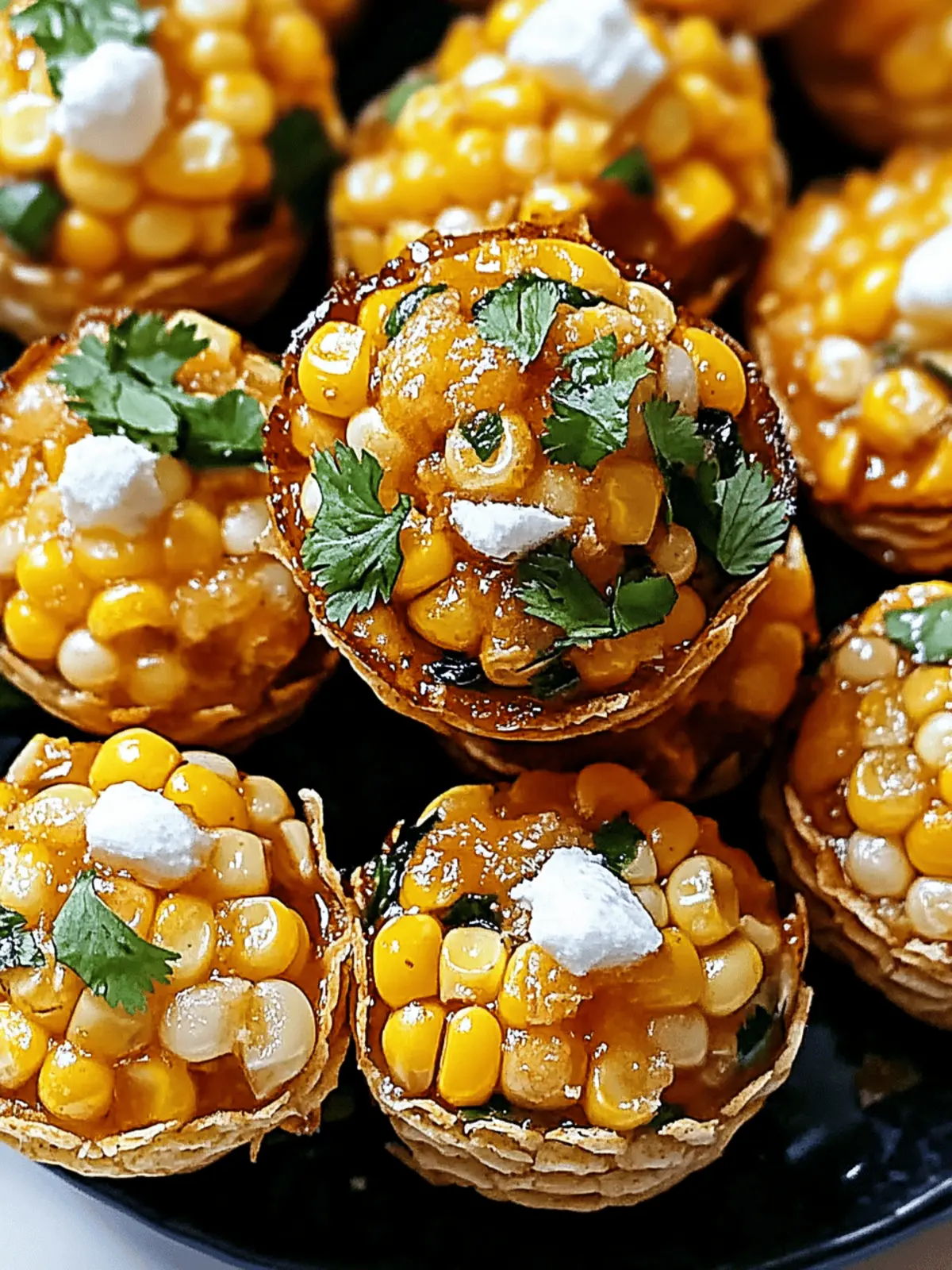 Spicy Mexican Corn Bites