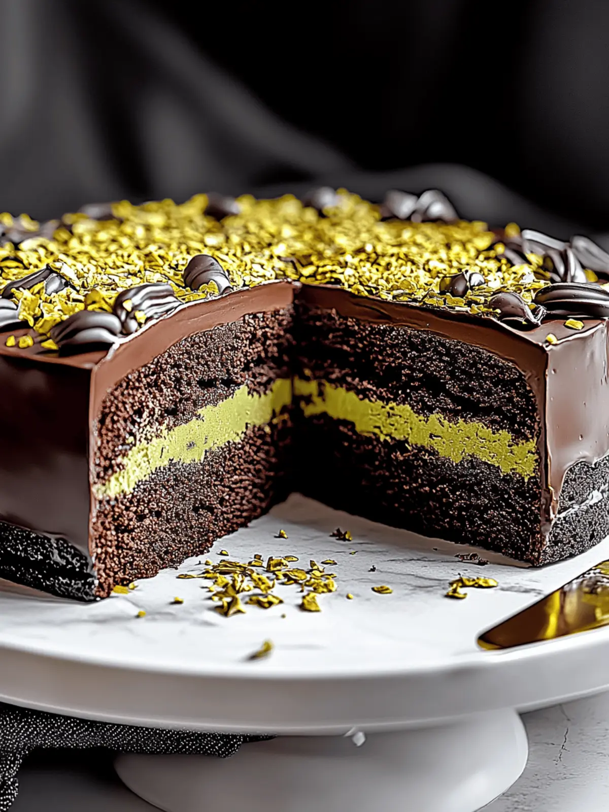 Dubai Chocolate Cake