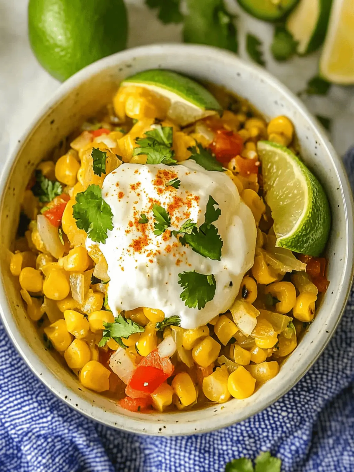 Mexican Street Corn Soup