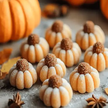 Pumpkin Cheesecake Truffles