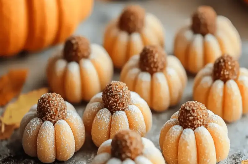 Pumpkin Cheesecake Truffles