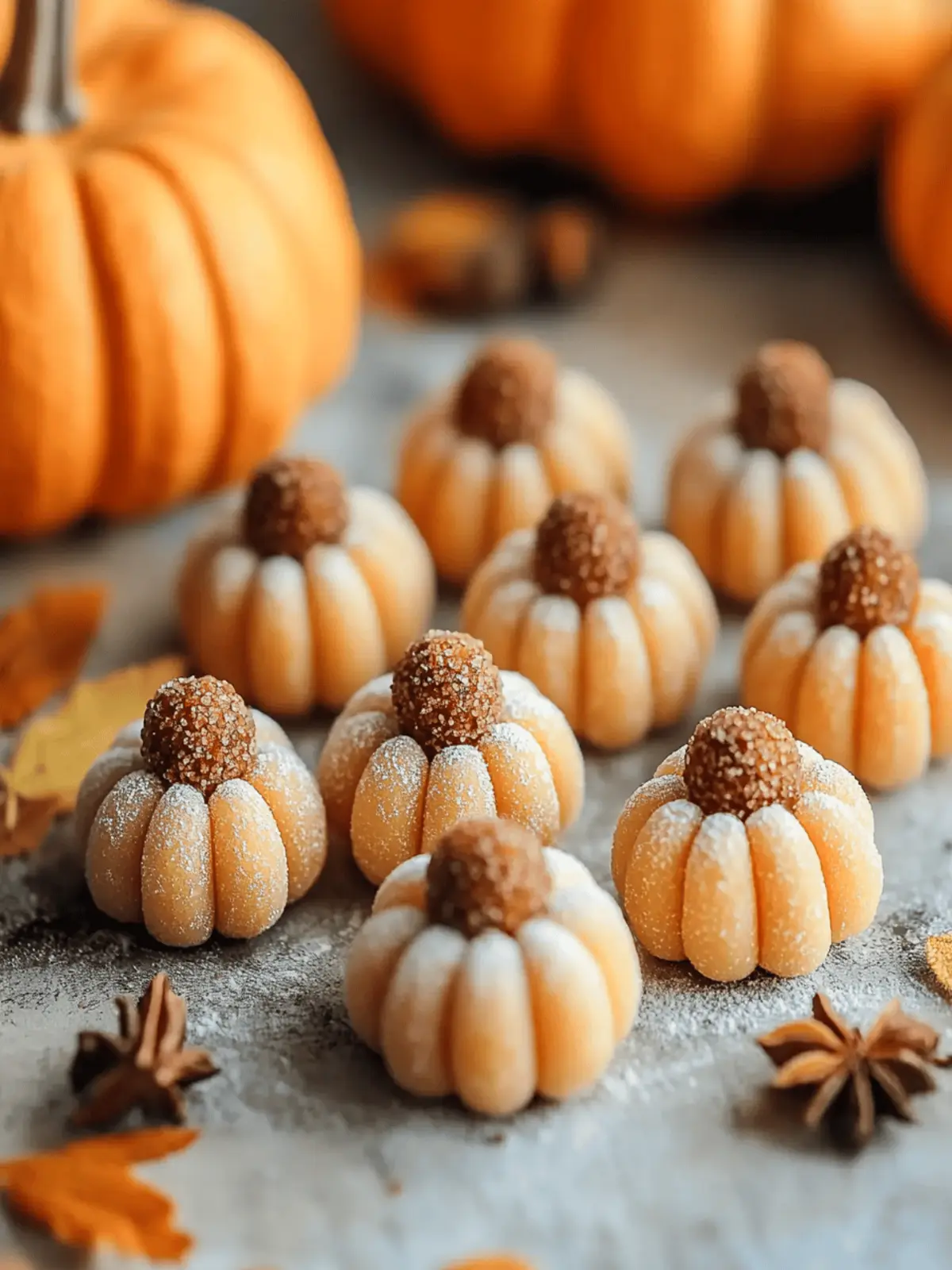 Pumpkin Cheesecake Truffles
