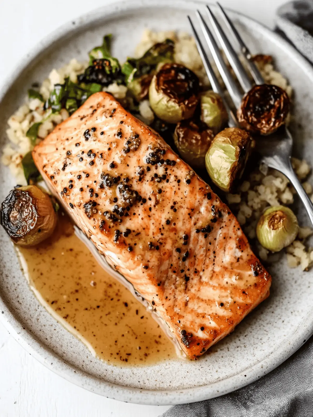Maple Mustard Salmon
