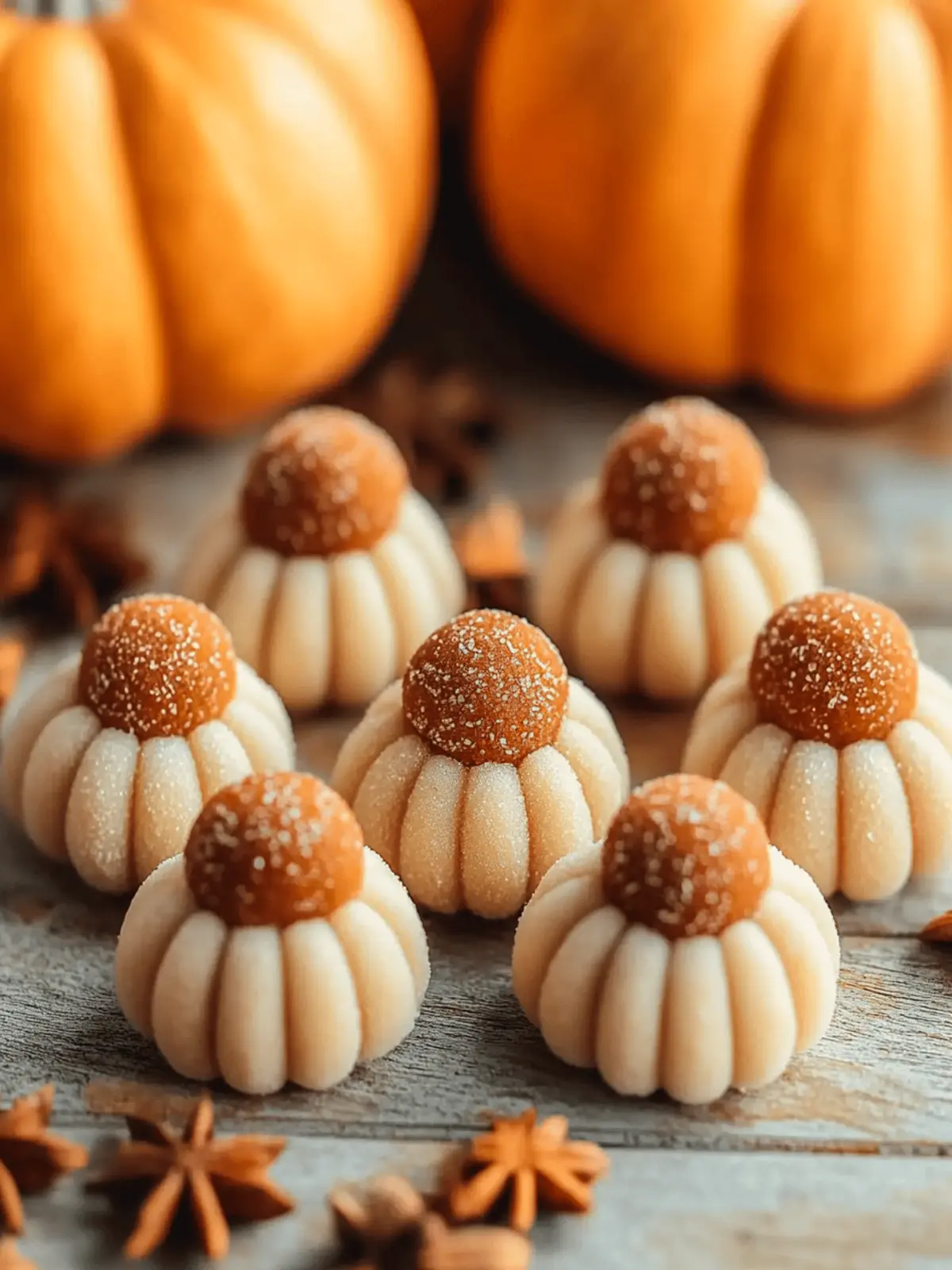 Pumpkin Cheesecake Truffles