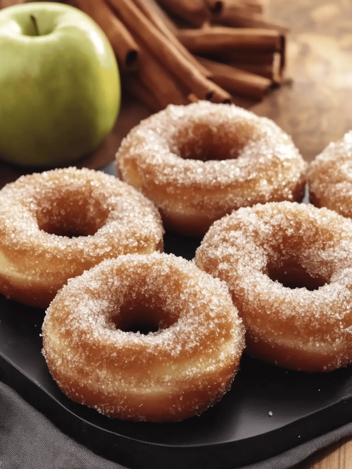 Caramel Apple Cider Donuts