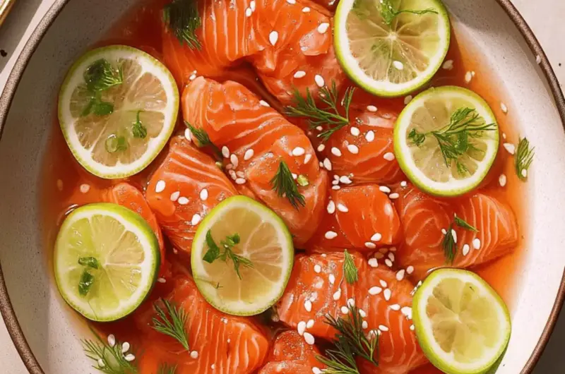 Salmon Crudo