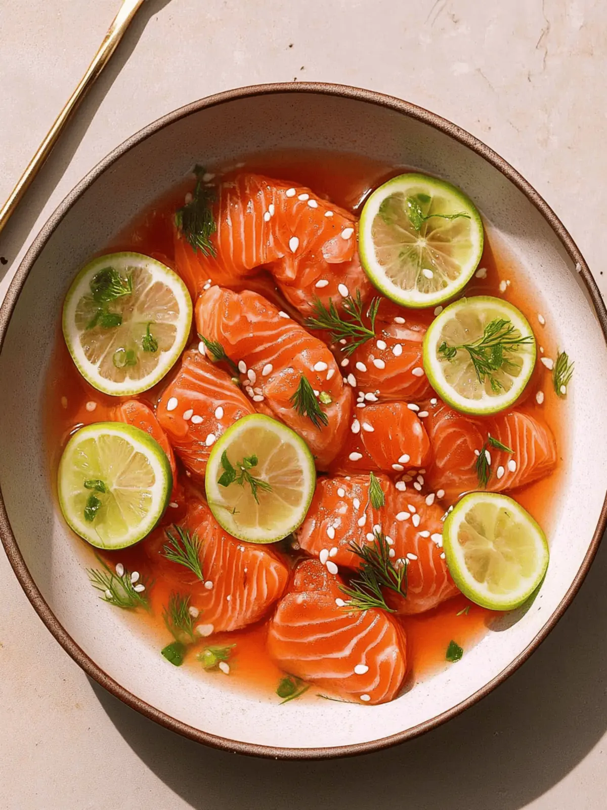 Salmon Crudo