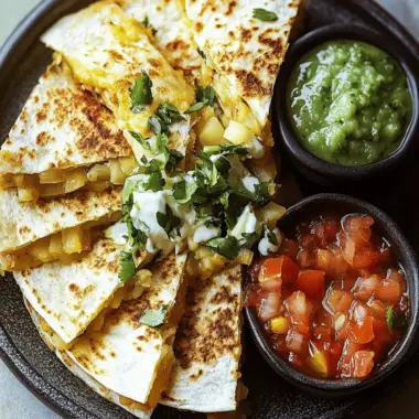 Quesadillas de Papas