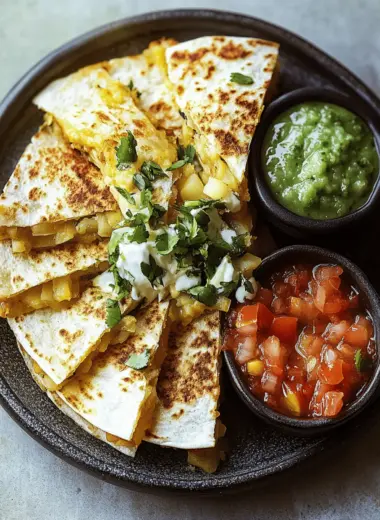 Quesadillas de Papas