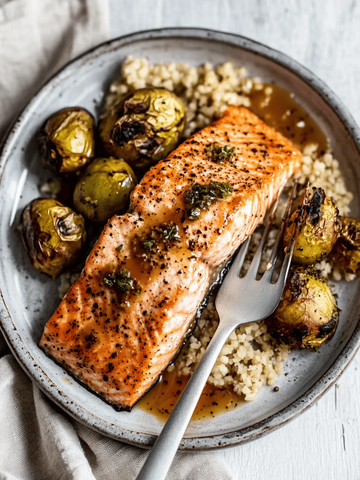 Maple Mustard Salmon