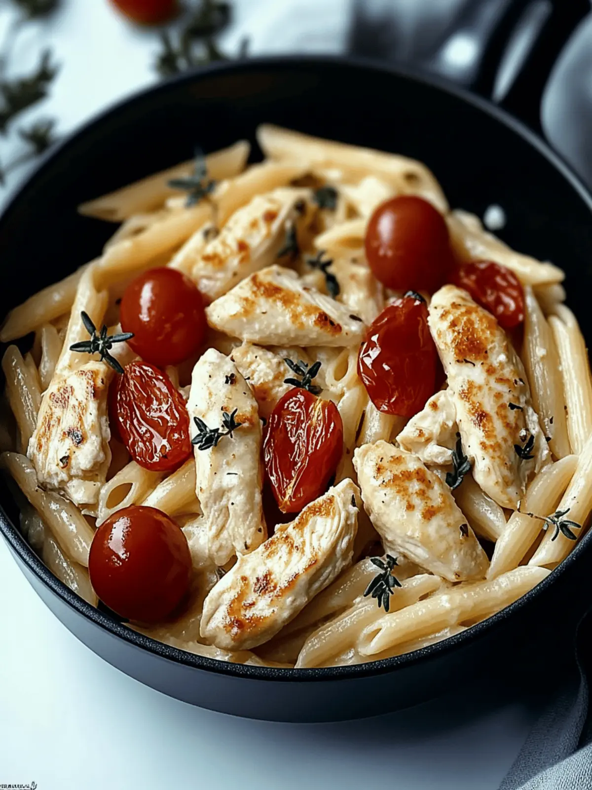 Chicken Mozzarella Pasta