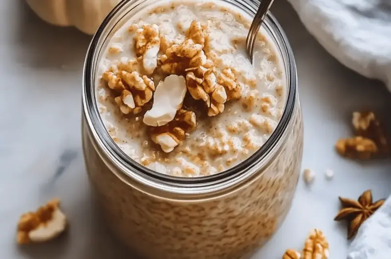 Pumpkin Spice Overnight Oats