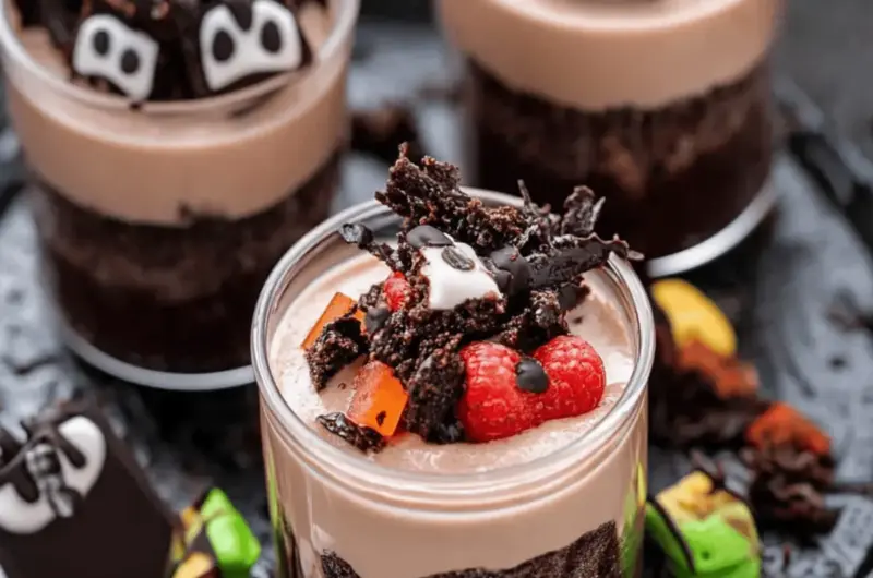 Brownie Dirt Pudding
