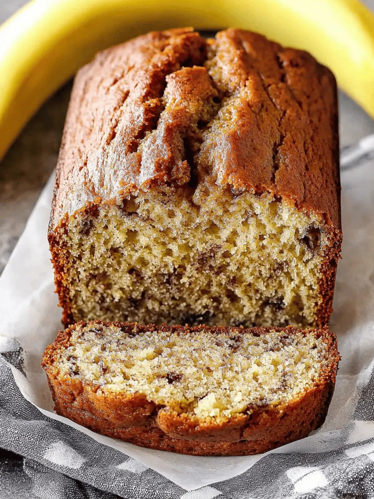 Classic Moist Banana Bread