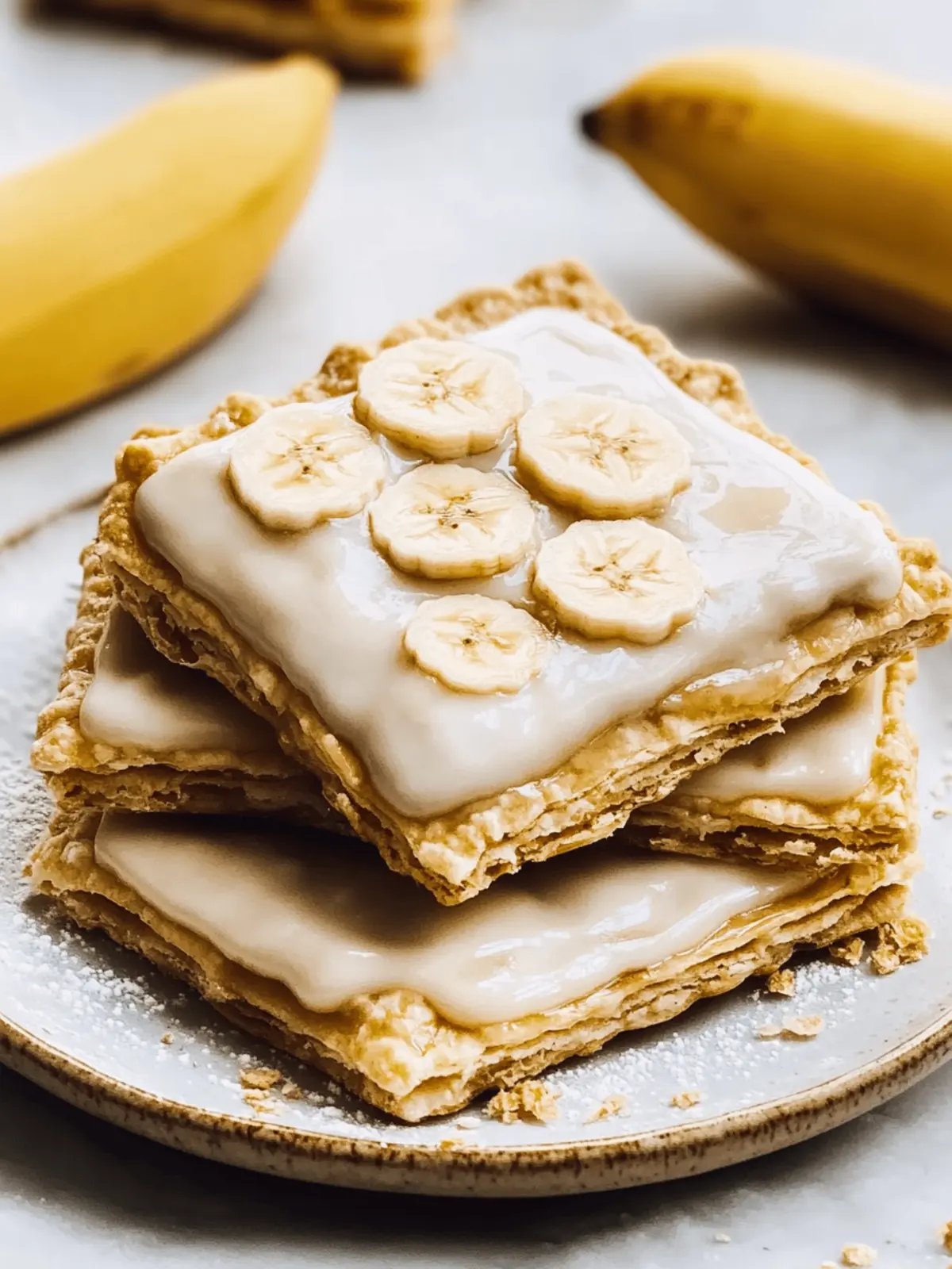 Banana Pop Tarts