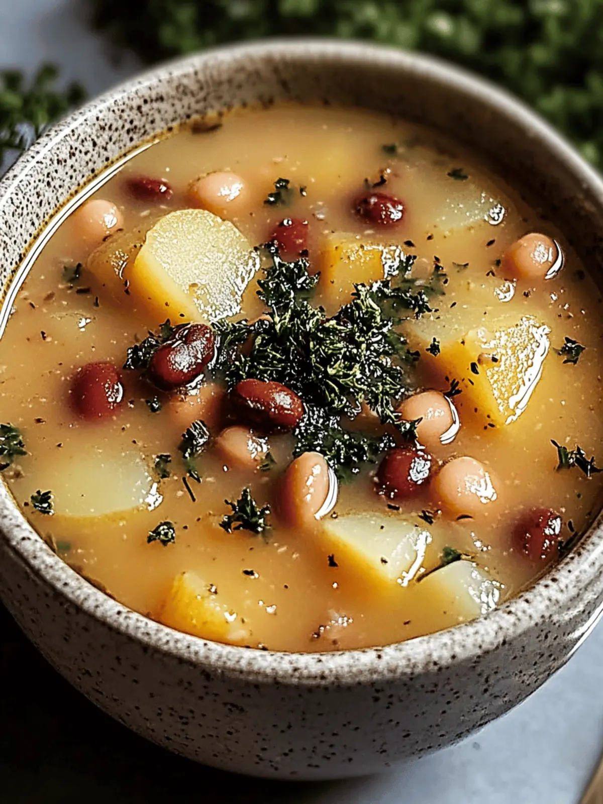 Potato and Bean Soup