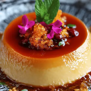 Mexican Independence Day Flan