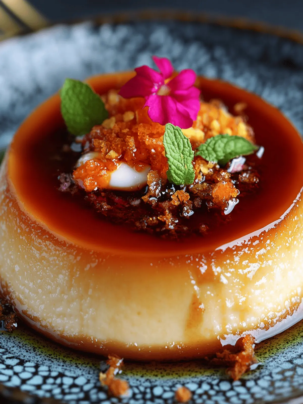 Mexican Independence Day Flan