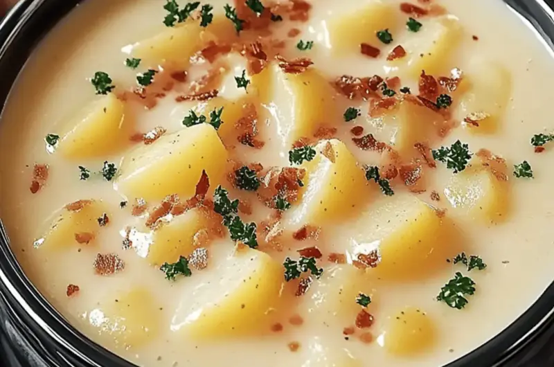 Crock Pot Crack Potato Soup