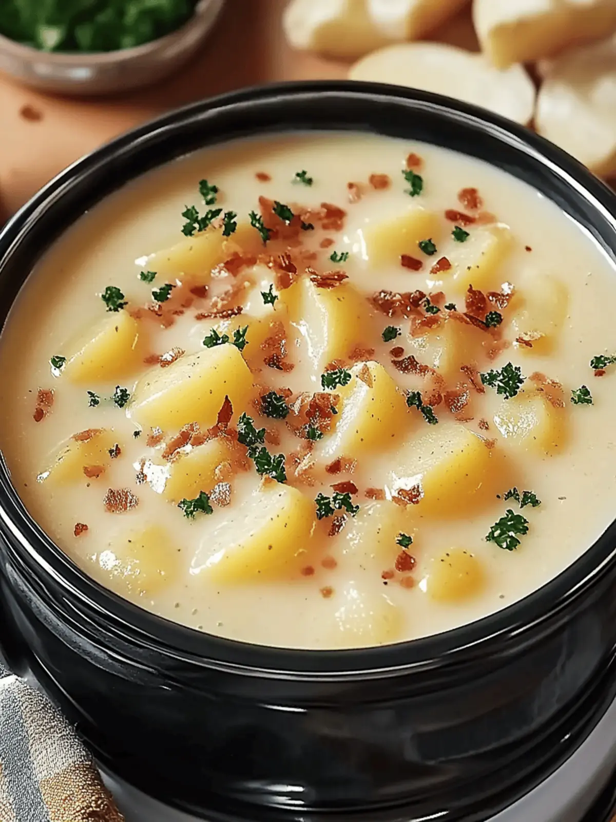 Crock Pot Crack Potato Soup