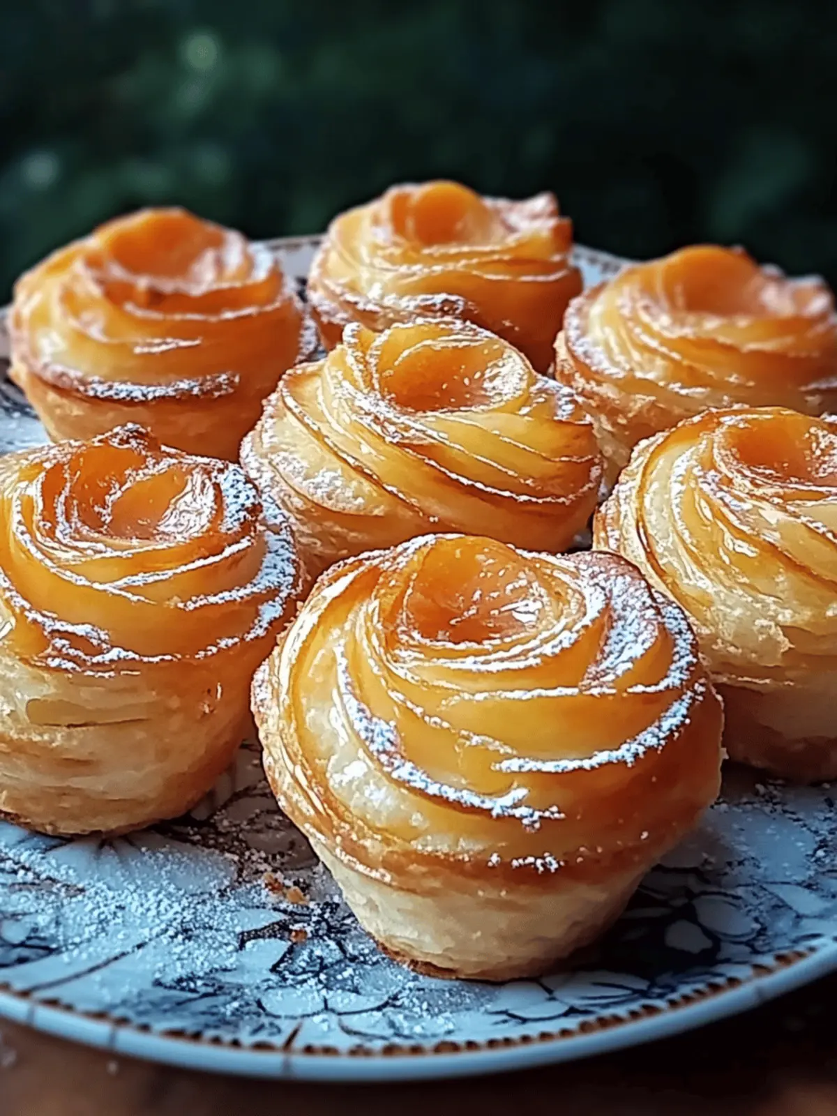 Peach Pie Cruffins