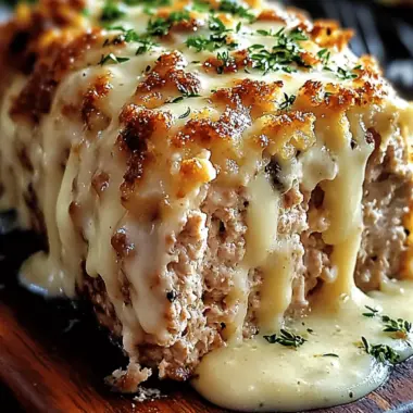 Chicken Cordon Bleu Meatloaf
