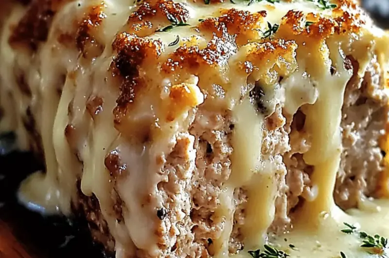 Chicken Cordon Bleu Meatloaf