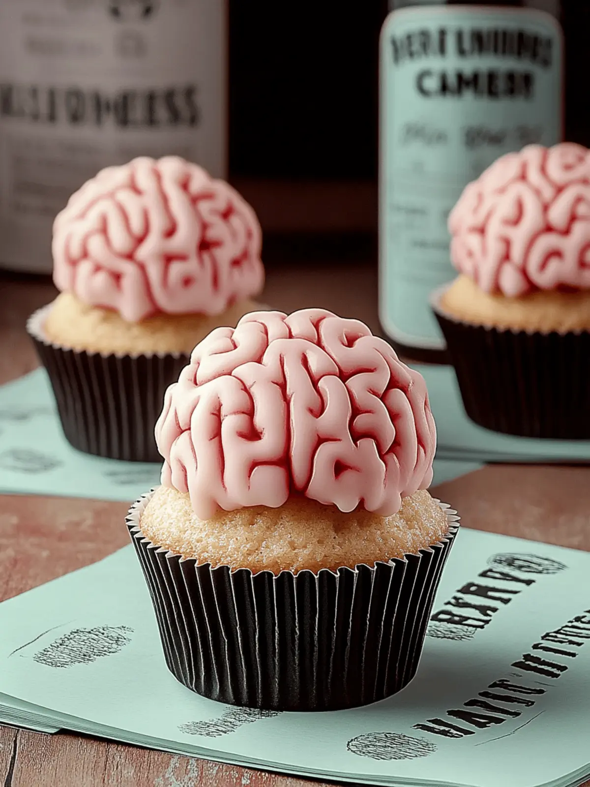Brain Cupcakes