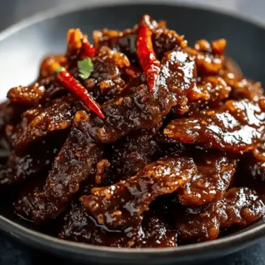 Crispy Chilli Beef