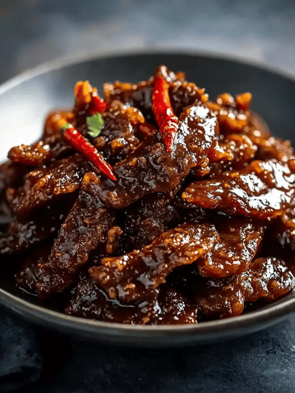Crispy Chilli Beef
