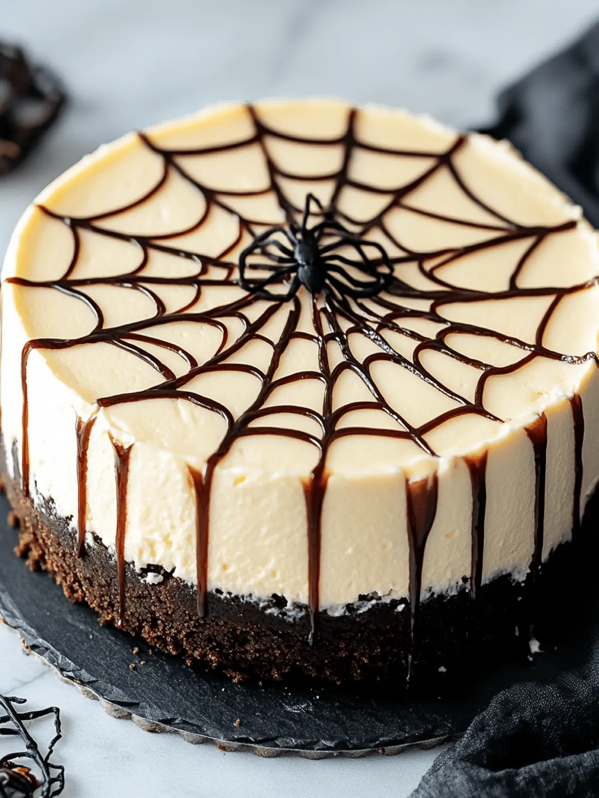 Spiderweb Cheesecake