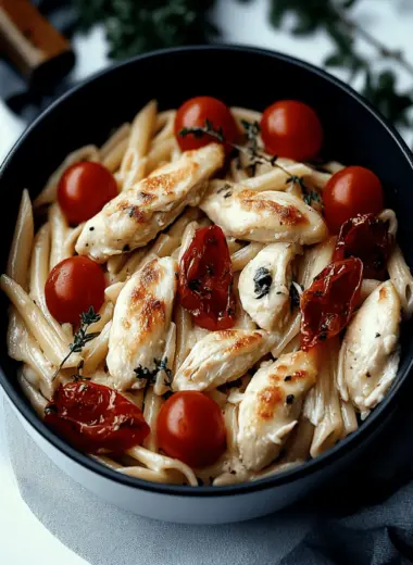 Chicken Mozzarella Pasta