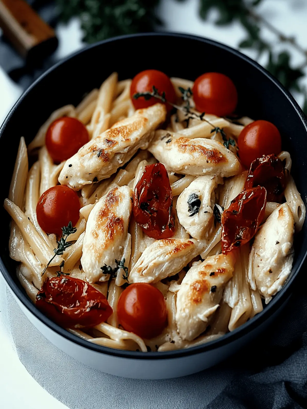 Chicken Mozzarella Pasta