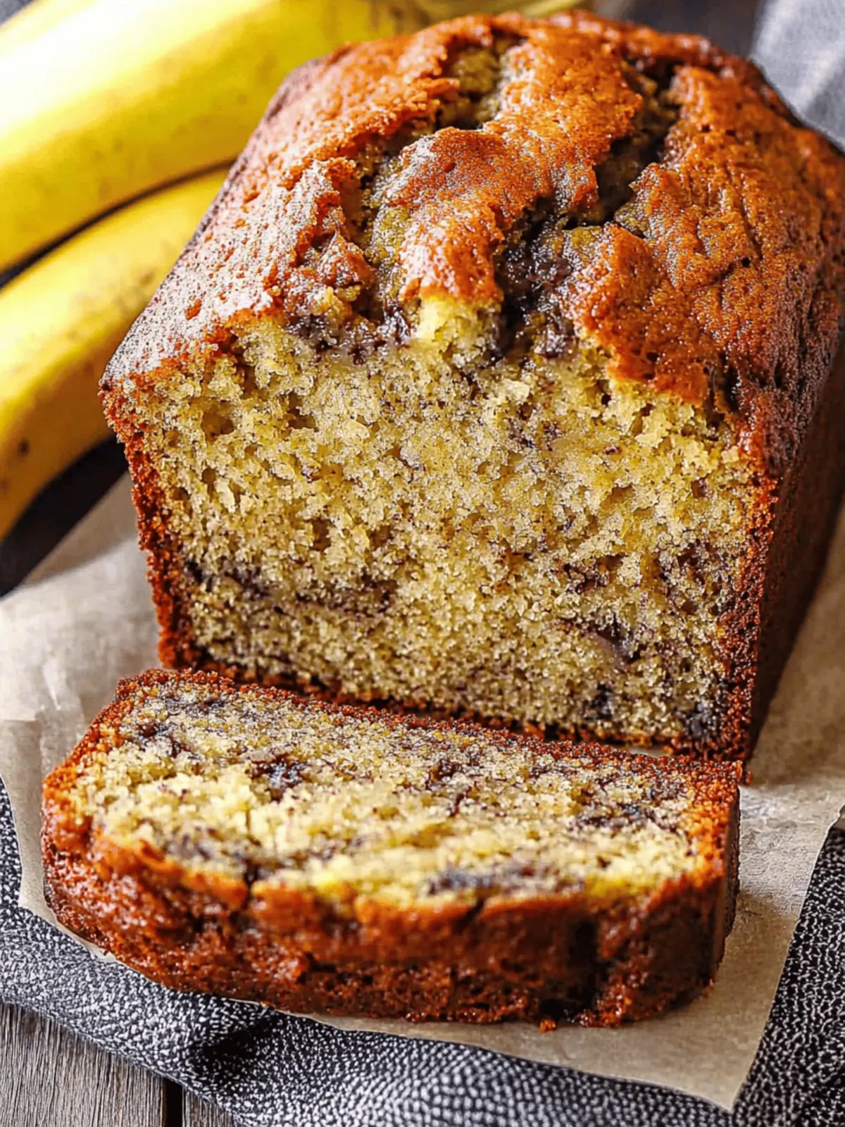 Classic Moist Banana Bread