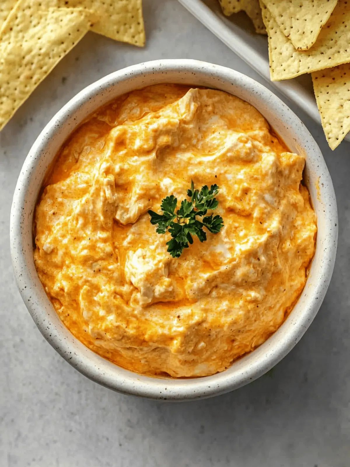 Healthy Buffalo Chicken Dip